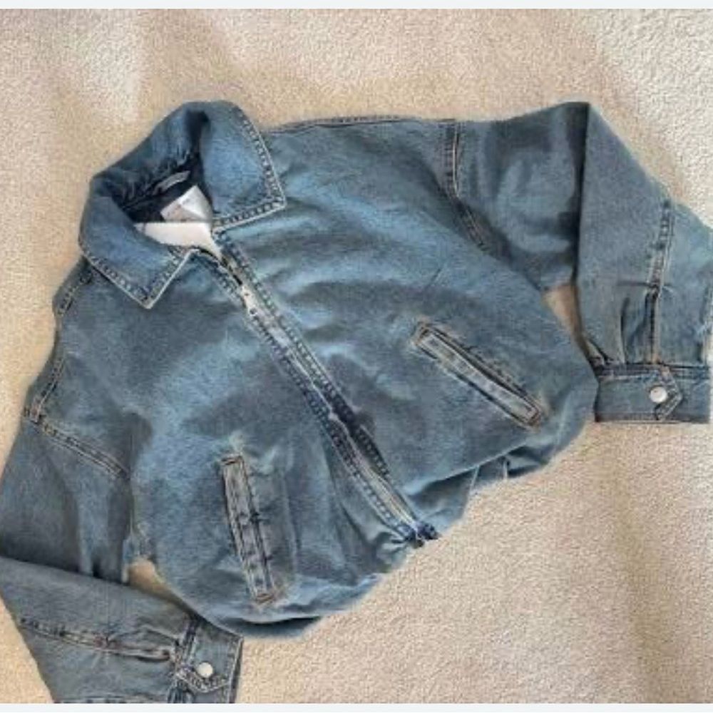 NWT Primark Bomber Denim Jacket